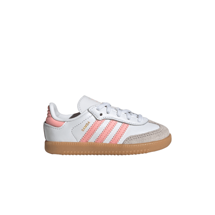 adidas Samba OG I 'White Semi Pink Spark' — Cloud White/Semi Pink Spark/Gum