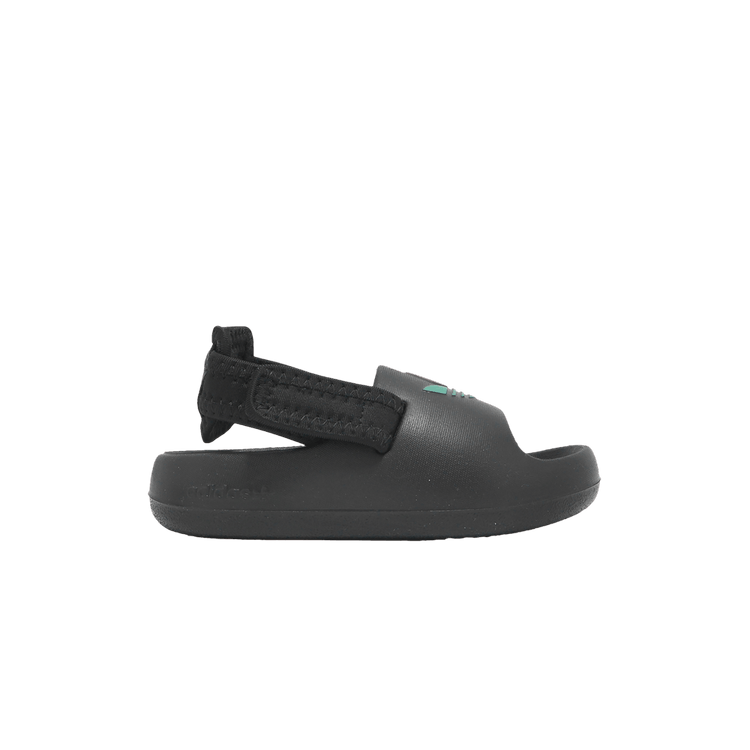 Adidas adiFOM Adilette Slide I 'Black Scarlet Green' — Core Black/Cloud White/Better Scarlet