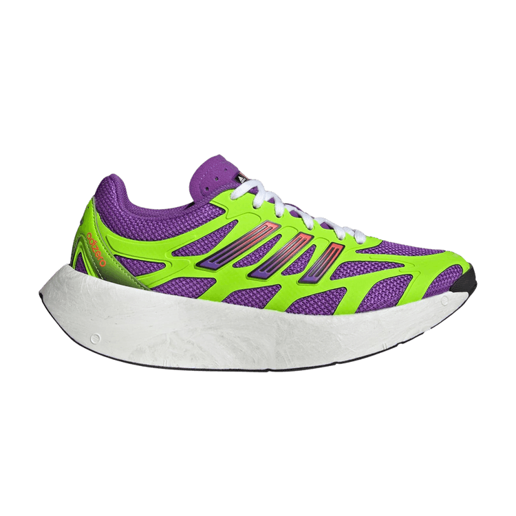 adidas Wmns Adizero Aruku 'Active Purple Solar Green' — Active Purple/Solar Green/Silver Metallic