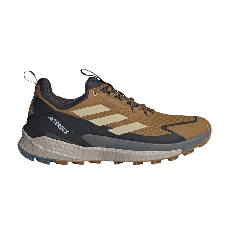 adidas Terrex Free Hiker 2.0 Low GORE-TEX 'Bronze Strata Savanna' — Bronze Strata/Savanna/Carbon
