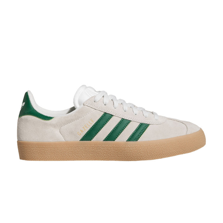 adidas Gazelle ADV 'Crystal White Green Gum' — Crystal White/Crystal White/Gum