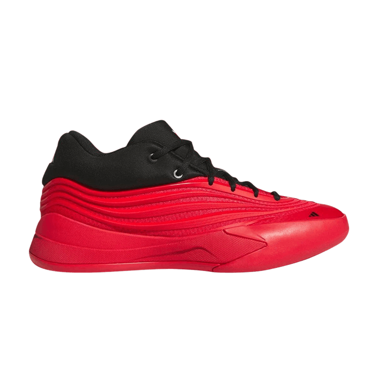 adidas Dame X 'Dolla Red' — Pure Ruby/Core Black/Silver Metallic