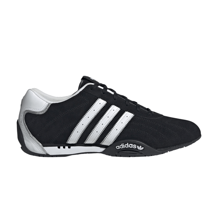 adidas Adi Racer Low 'Black White Silver' — Core Black/Cloud White/Silver Metallic