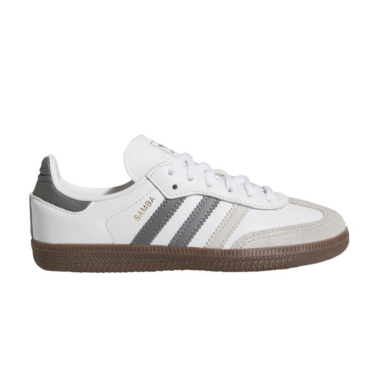 adidas Samba OG C 'White Grey' — Cloud White/Grey One/Grey Three