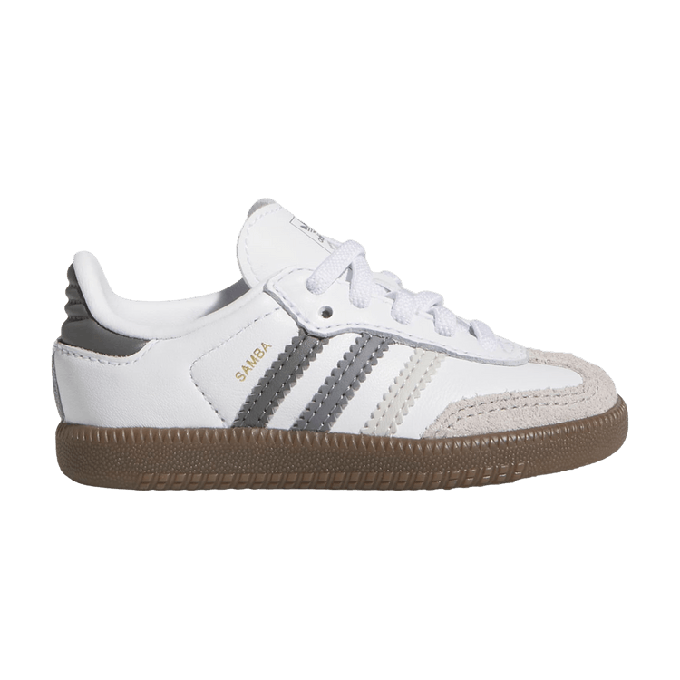 adidas Samba OG I 'White Grey' — Cloud White/Grey One/Grey Three