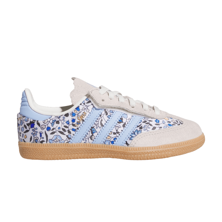 Liberty London x adidas Samba OG Comfort Closure EL C 'Floral - Blue' — Blue/Off White/Gum