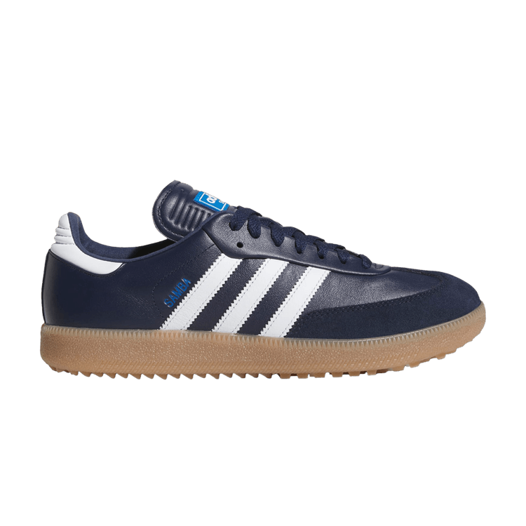 adidas Samba Spikeless Golf 'Night Indigo' — Night Indigo/Cloud White/Blue Bird