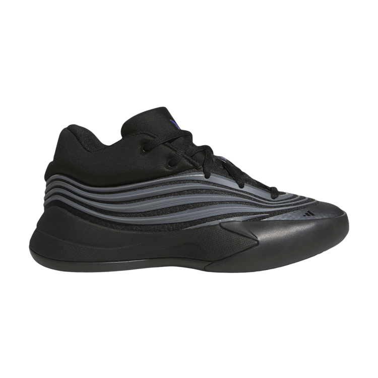 adidas Dame X J 'Brookfield' — Core Black/Iron Metallic/Lucid Blue