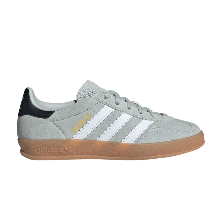 adidas Gazelle Indoor J 'Wonder Silver' — Wonder Silver/Cloud White/Core Black