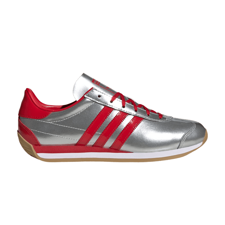 adidas Wmns Country OG 'Silver Scarlet' — Silver Metallic/Better Scarlet/Cloud White