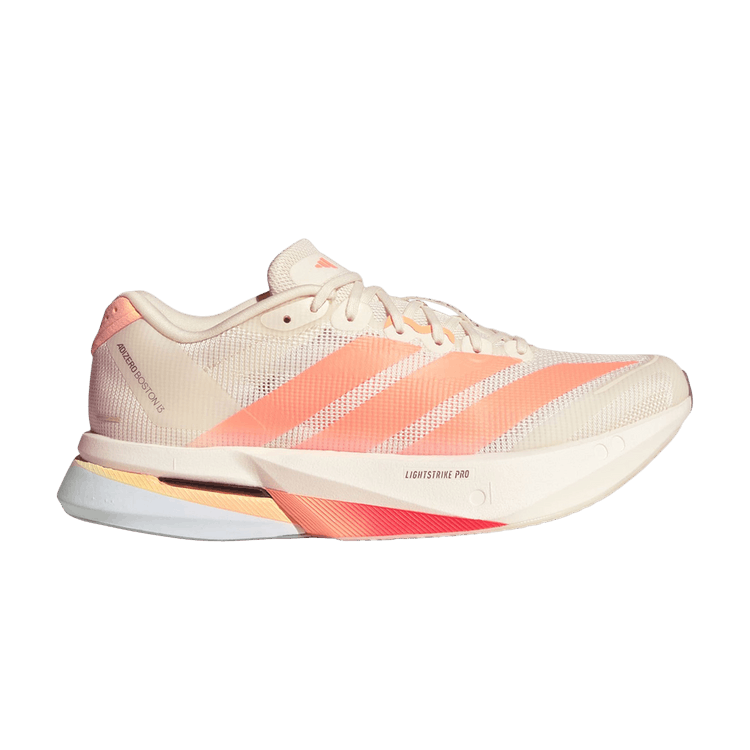 adidas Wmns Adizero Boston 13 'Off White Beam Orange Acid Orange' — Off White/Beam Orange/Acid Orange