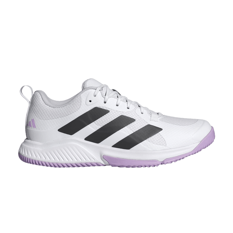 adidas Wmns Court Team Bounce 2.0 'White Powder Plum' — Cloud White/Core Black/Powder Plum