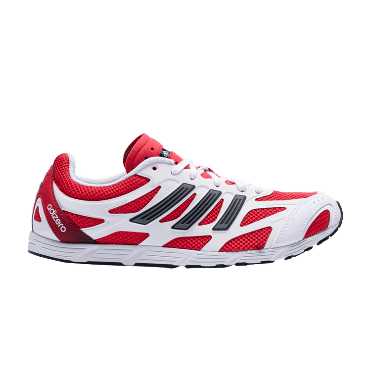 adidas Adizero PR 'Pure Ruby' — Cloud White/Pure Ruby/Core Black