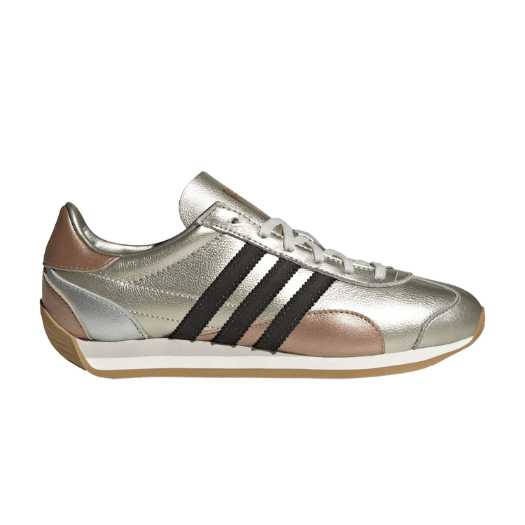 adidas Wmns Country OG 'Silver Gold Metallic' — Silver Metallic/Gold Metallic/Core Black