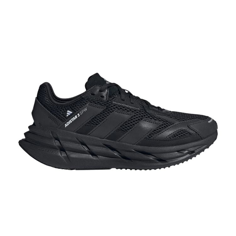adidas Wmns Adistar 3 'Core Black' — Core Black / Core Black / Silver Metallic