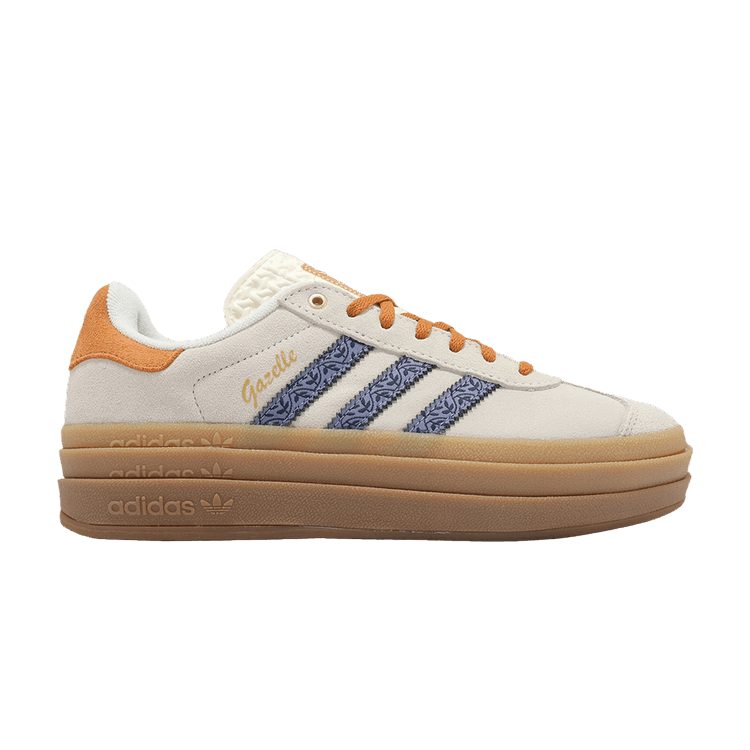 adidas Wmns Gazelle Bold 'Cream Orb Violet Floral' — Cream White/Orb Violet/Night Indigo
