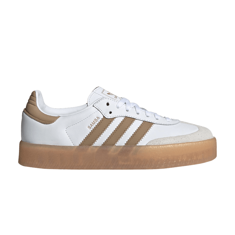 adidas Wmns Sambae 'White Cardboard Gum' — Cloud White/Off White/Cardboard