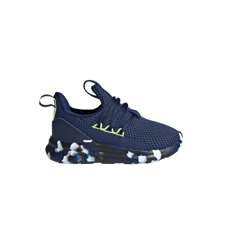 adidas Lite Racer Adapt 7.0 I 'Dark Blue Pulse Lime' — Dark Blue/Cloud White/Pulse Lime