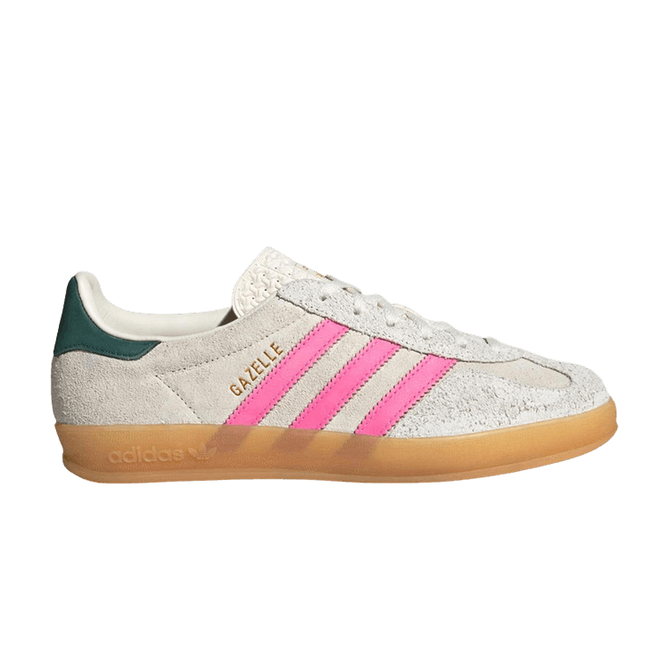 adidas Wmns Gazelle Indoor 'Off White Lucid Pink' — White/Off White/Lucid Pink