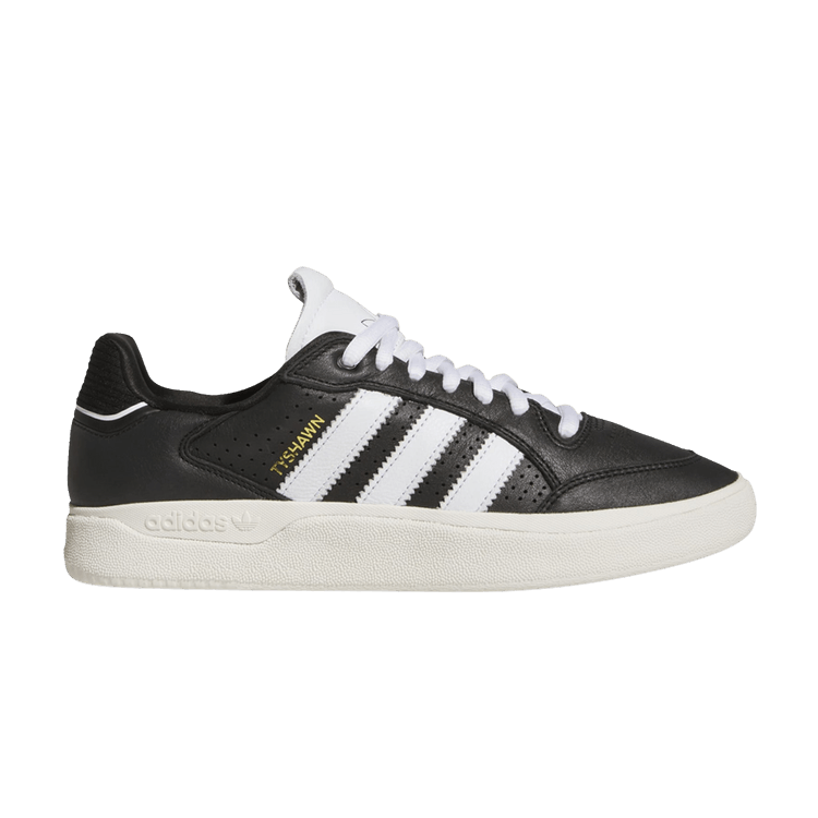adidas Tyshawn Low 'Black White' — Core Black/Cloud White/Chalk White