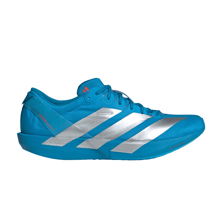 adidas Adizero Adios 9 'Solo Blue Silver Metallic' — Silver Metallic/Silver Metallic/Lucid Red