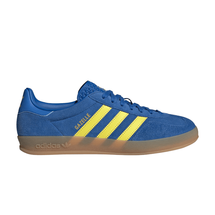 adidas Gazelle Indoor 'Blue Pure Sulfur' — Blue/Pure Sulfur/Gum