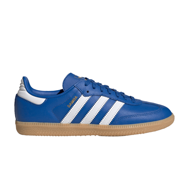 adidas Samba OG J 'Fourth of July Pack - Blue' — Blue/Cloud White/Gum