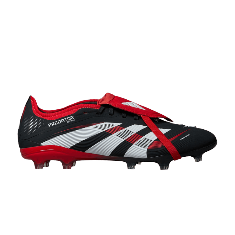 adidas Predator 24 Pro Foldover Tongue BWR FG 'Moments Pack' — Core Black/Cloud White/Vivid Red