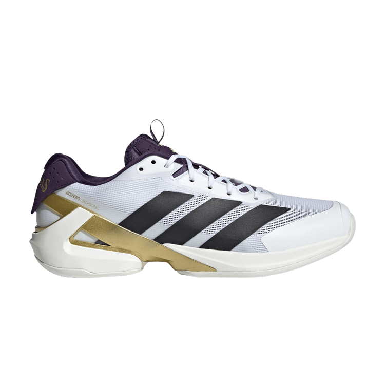 adidas Adizero Ubersonic 5 'White Black Aurora Plum' — Cloud White/Core Black/Aurora Plum