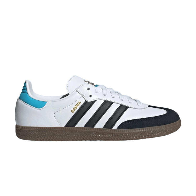 Newcastle United FC x adidas Samba 'Home Kit' — Footwear White/Core Black/Sky Rush