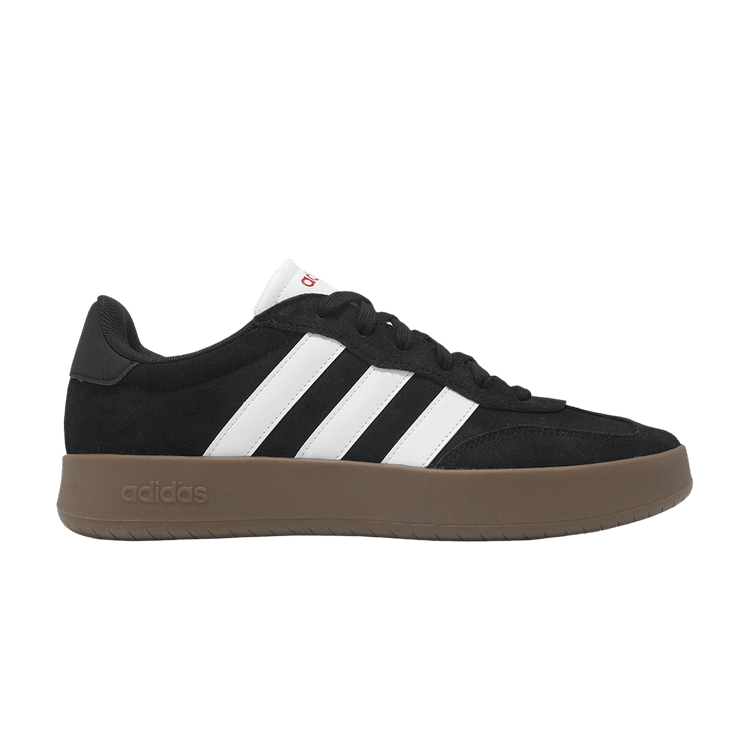 Adidas Barreda 'Black White Gum' — Core Black/Cloud White/Gum