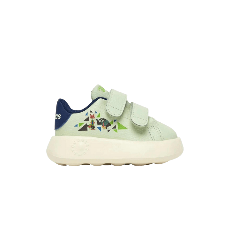 Zootopia x adidas Advantage CF I 'Linen Green' — Linen Green/Dark Blue/Off White