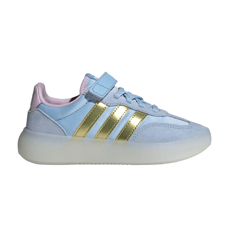 Disney x adidas Barreda Decode J 'Frozen' — Glow Blue / Gold Metallic / Ice Lavender