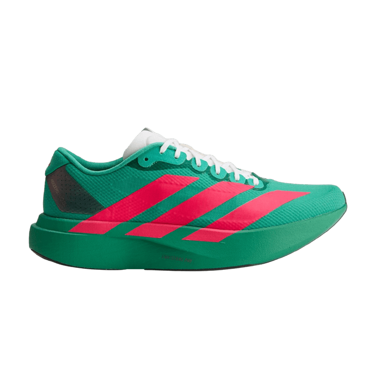 adidas Wmns Adizero Evo SL 'Court Green Lucid Red Cloud White' — Court Green/Lucid Red/Cloud White