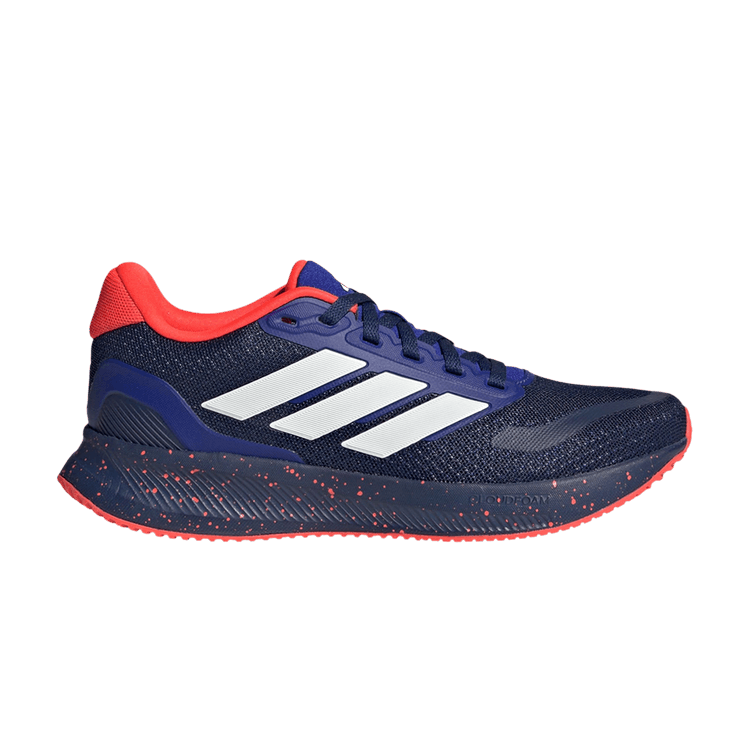 adidas Runfalcon 5 J 'Dark Blue Solar Red' — Dark Blue/Cloud White/Solar Red
