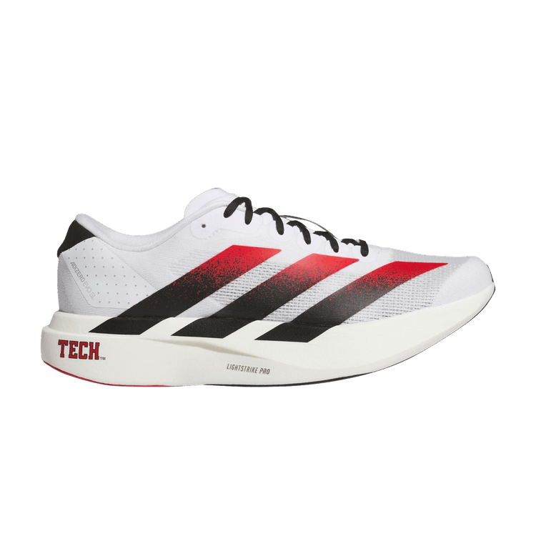 NCAA x adidas Adizero Evo SL 'Texas Tech' — Footwear White/Core Black/Team Power Red