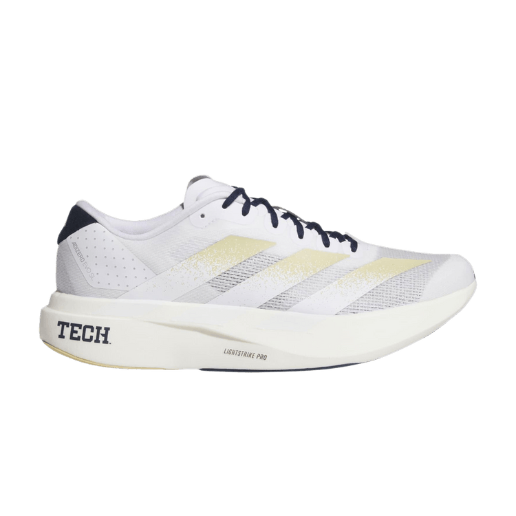 NCAA x adidas Adizero Evo SL 'Georgia Tech' — Cloud White/Team Sand/Collegiate Navy