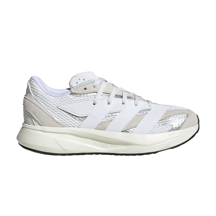 adidas Lightblaze J 'White Silver Metallic' — Crystal White/Cloud White/Silver Metallic