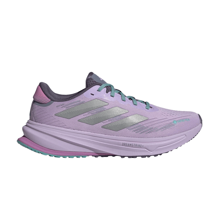 adidas WMNS Supernova Rise GTX 'Powder Plum Silver Metal' — Powder Plum / Silver Metallic / Mint Ton