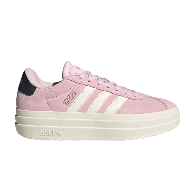 adidas Wmns VL Court Bold 'Clear Pink' — Clear Pink/Core White/Core Black