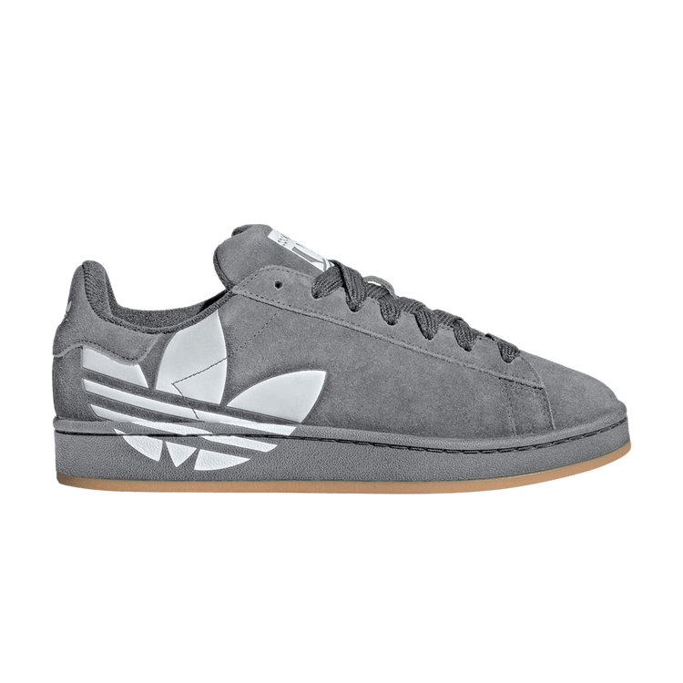 adidas Campus 00s 'Trefoil - Grey White Gum' — Grey Three/Cloud White/Gum