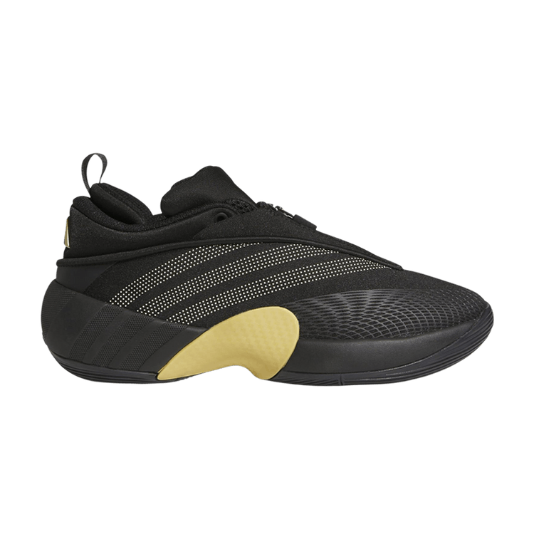 adidas D.O.N. Issue 7 J GS 'Core Black Gold Metallic' — Core Black / Gold Metallic / Ice Gold Met.