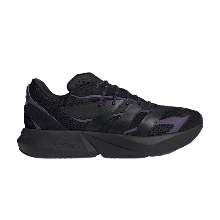 Mercedes AMG Petronas Formula One Team x adidas Lightblaze 'Core Black' — Core Black/Core Black/Aurora Plum