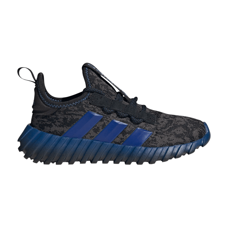 Adidas Kaptir Flow K 'Carbon Royal Blue' — Core Black/Royal Blue/Carbon