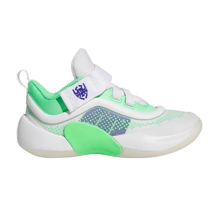adidas D.O.N. Issue #6 C 'Metamorphosis Pack' — Footwear White/Screaming Green/Lucid Blue