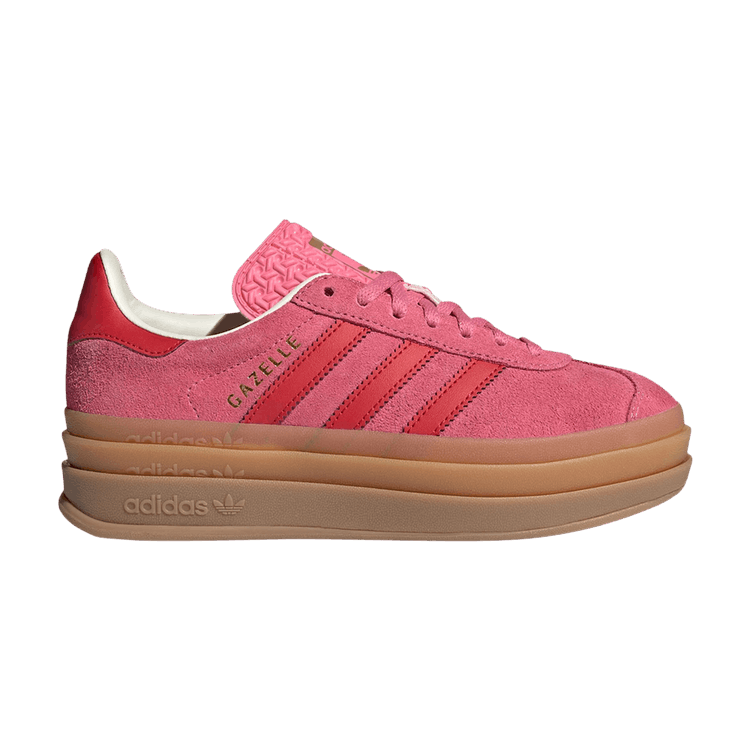 adidas Gazelle Bold J 'Rose Tone' — Rose Tone/Better Scarlet/Cream White