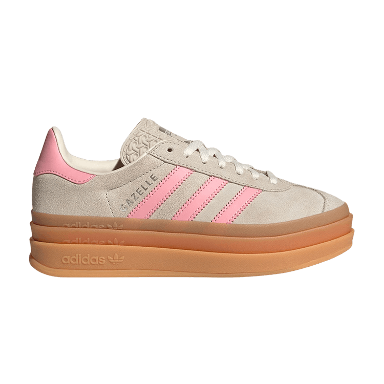 adidas Gazelle Bold J 'Beige Semi Pink Spark' — Beige/Semi Pink Spark/Cream White