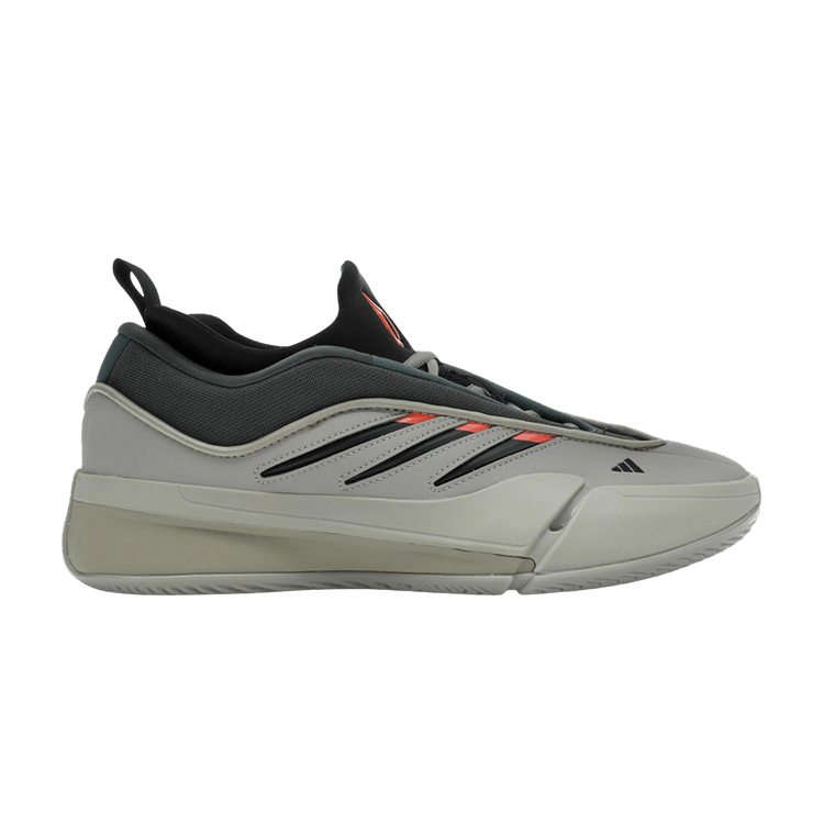 adidas Dame 9 'Silver Pebble' Sample — Silver Pebble/Legend Ivy/Impact Orange