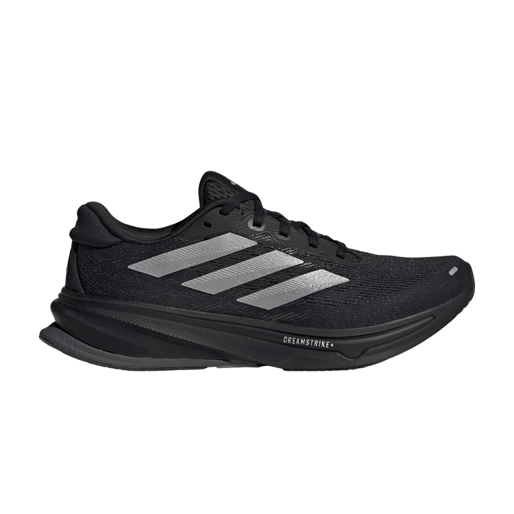 adidas Wmns Supernova Rise 2 'Core Black Silver' — Core Black/Silver Metallic/Core Black
