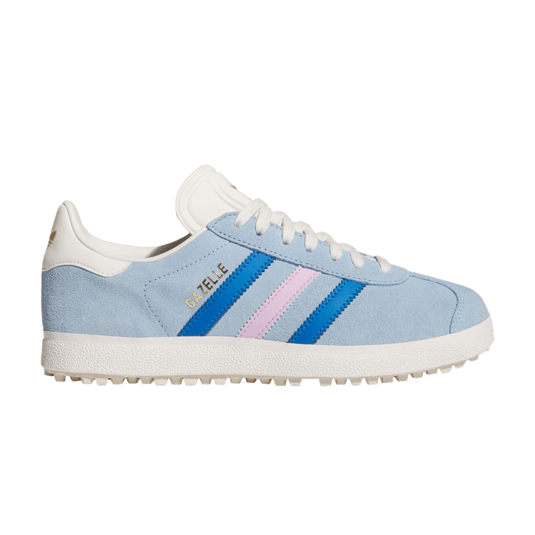 adidas Wmns Gazelle Spikeless Golf 'Clear Sky Blue Bird' — Clear Sky/Blue Bird/Bliss Lilac